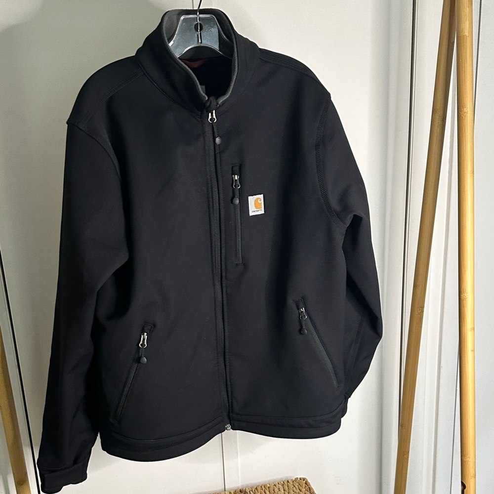 Carhartt Black Performance Softshell Jacket with … - image 3